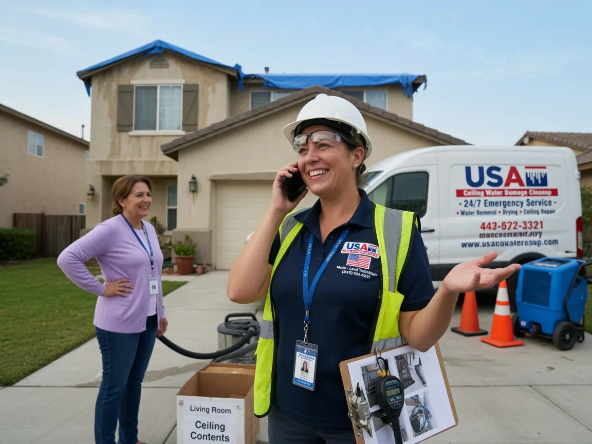 Ceiling Water Damage Restoration Munger, MI FAQs